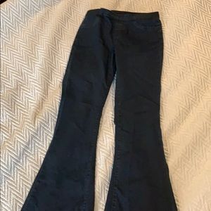 Bell bottom with elastic waist